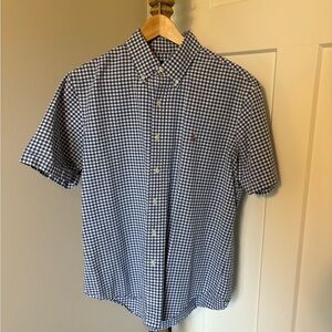 Ralph Lauren Blue Gingham Casual Shirt